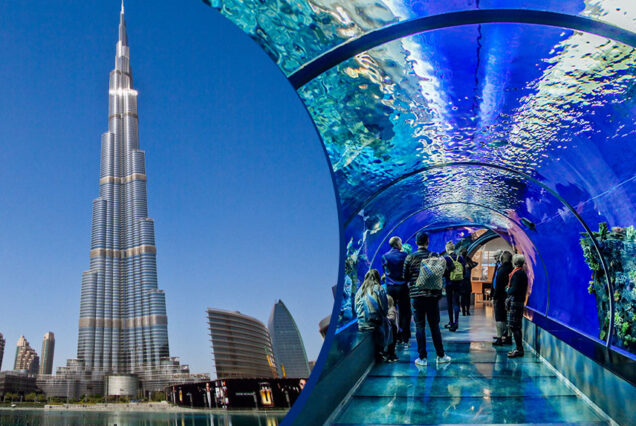 Jet Ski + Burj Khalifa + Dubai Mall Aquarium Combo