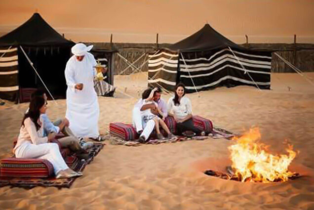 Dubai Dune Bashing + Camel Ride, Sandboarding & BBQ Dinner